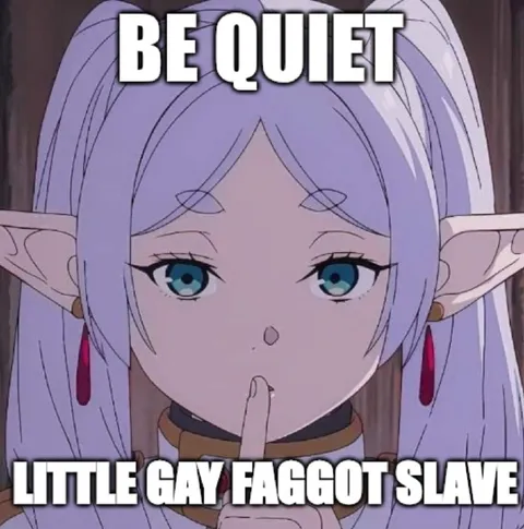 Be Quiet Little Gay Faggot Slave