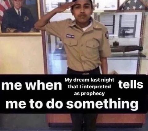 Dream Tells Me to Act