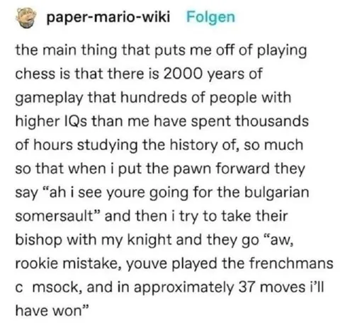 Chess Opening Overanalysis