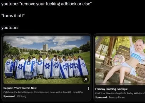 YouTube Turns Off Adblock