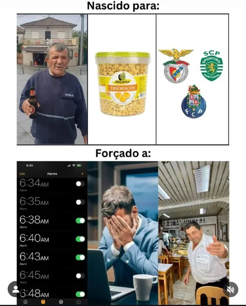 Nascido para, forçado a trabalhar