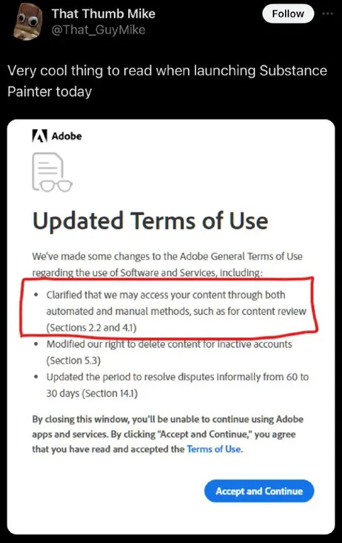 Adobe Reads Your Content