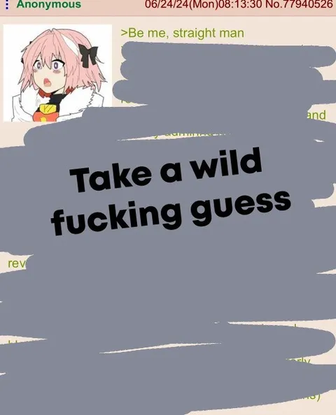 Take a Wild Fucking Guess