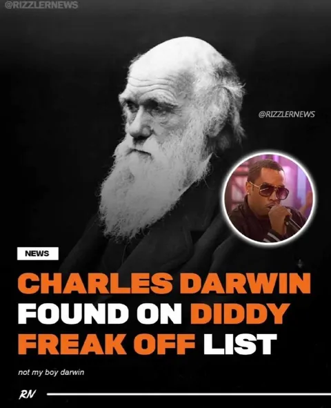 Charles Darwin on Diddy’s List
