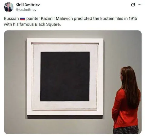 Malevich Predicted the Epstein Files
