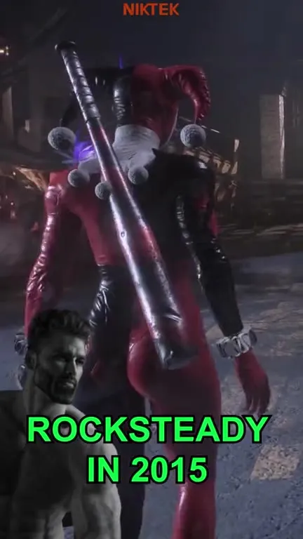 Rocksteady in 2015 vs 2024