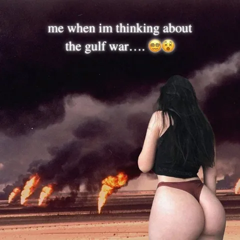 Me Thinking About the Gulf War