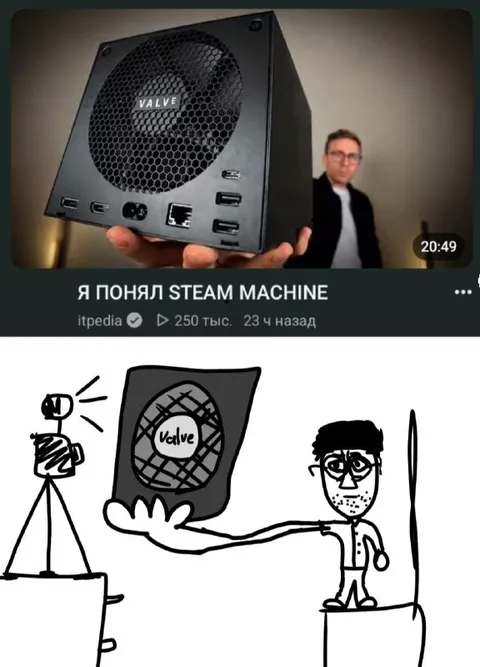 Я понял Steam Machine