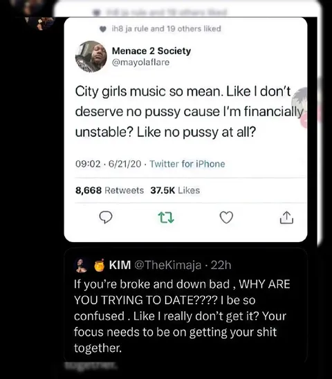 Financially Unstable Dating Debate
