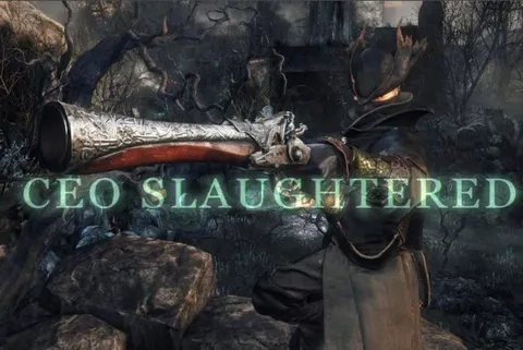 CEO Slaughtered Bloodborne Hunter