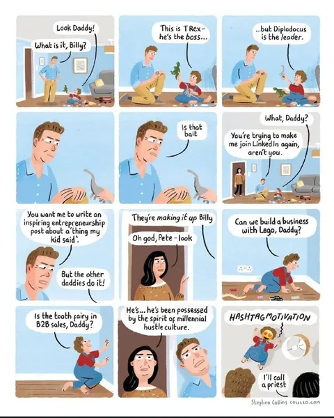 Millennial Hustle Culture Dad