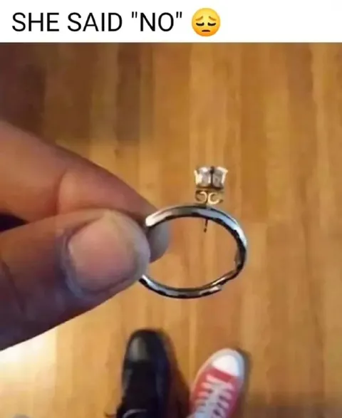 She Said No Ring Reaction