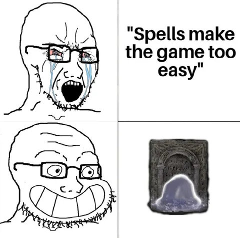 Spells Make the Game Too Easy