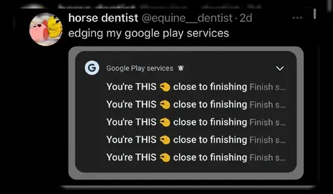 Google Play Services Edging