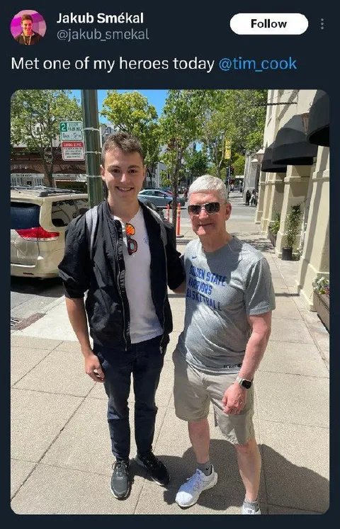 Met One of My Heroes Today