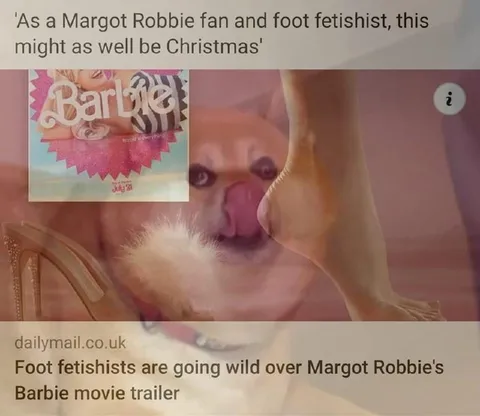 Foot Fetishists Love Barbie