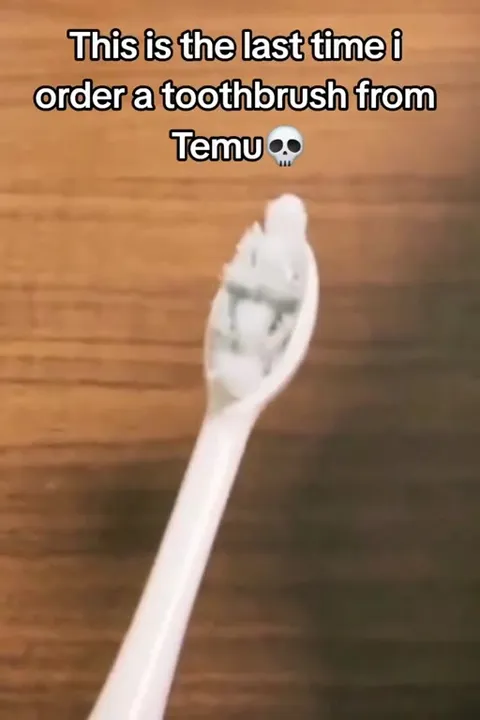 Temu Toothbrush Falls Apart
