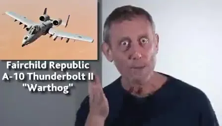 Man Reacts to Military Aircraft