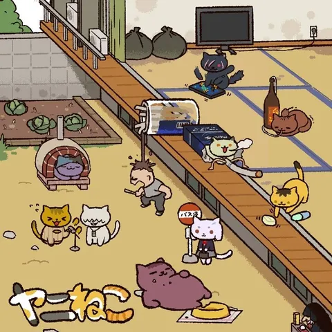猫たちのにぎやかな日常
