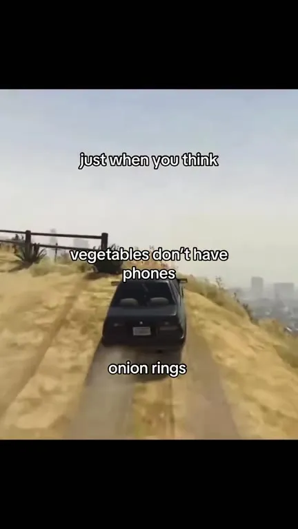 Vegetable Onion Rings Have Phones