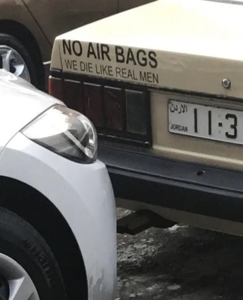 No Airbags Real Men