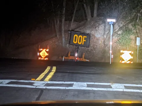 OOF Road Closure