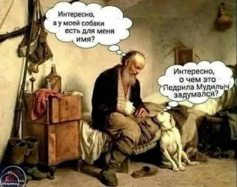 Собака и странные мысли хозяина