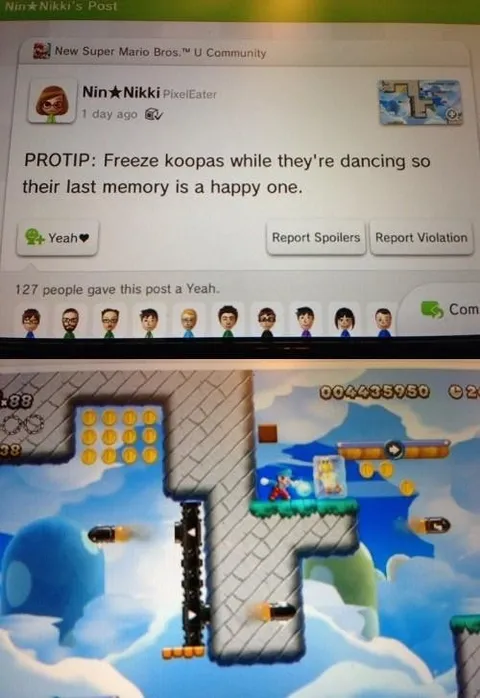 Freeze Koopas While Dancing