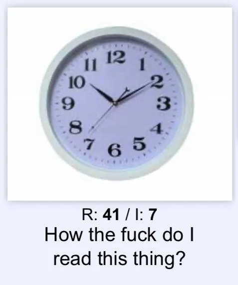 Confused About Reading a Clock