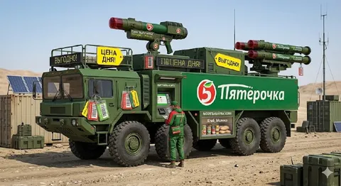 Пятёрочка на боевой машине