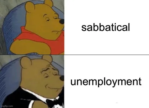 Winnie Pooh Sabbatical Unemployment