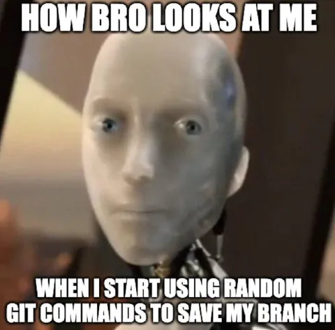 Bro Uses Random Git Commands