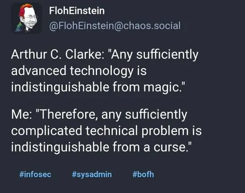 Advanced Technology Is a Curse