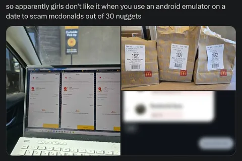 Android Emulator McNugget Scam