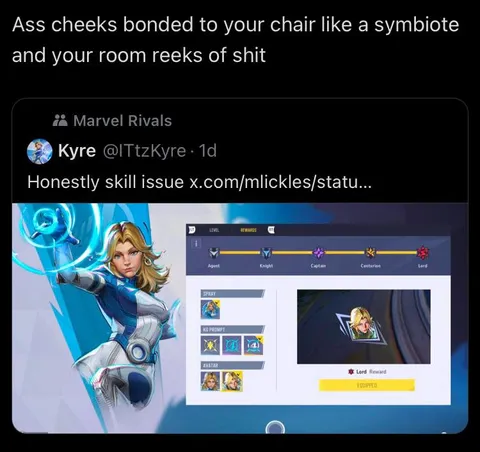 Marvel Rivals Skill Issue
