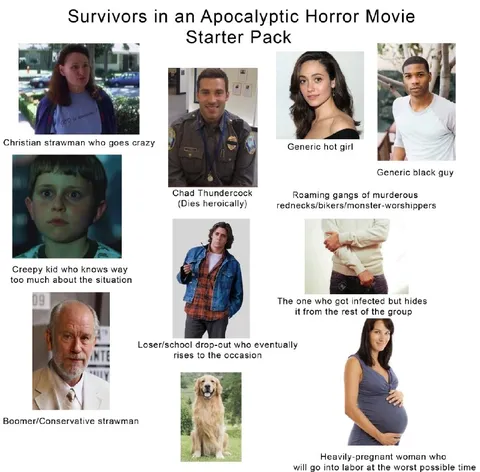 Apocalyptic Horror Movie Starter Pack