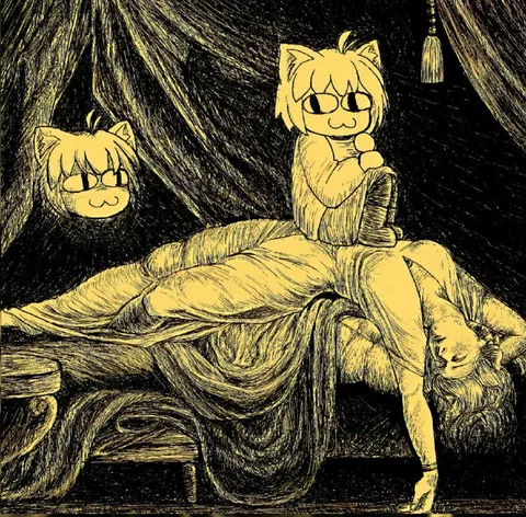 Котики на ведьме