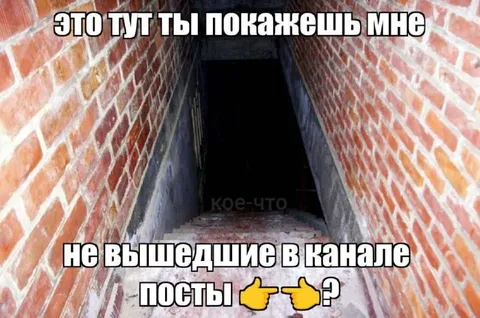 Посты, не вышедшие в канале