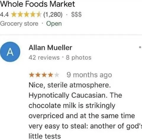 Whole Foods Review About God