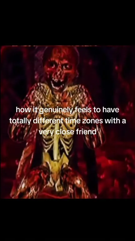Different Time Zones With a Friend