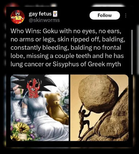 Goku Versus Sisyphus