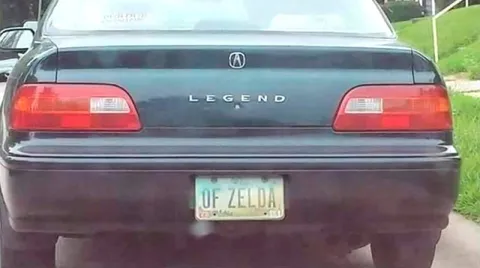Legend of Zelda License Plate