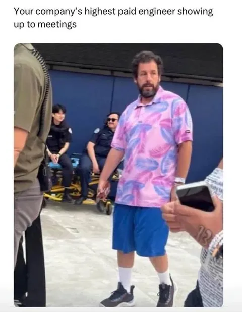 Highest Paid Engineer at Meetings