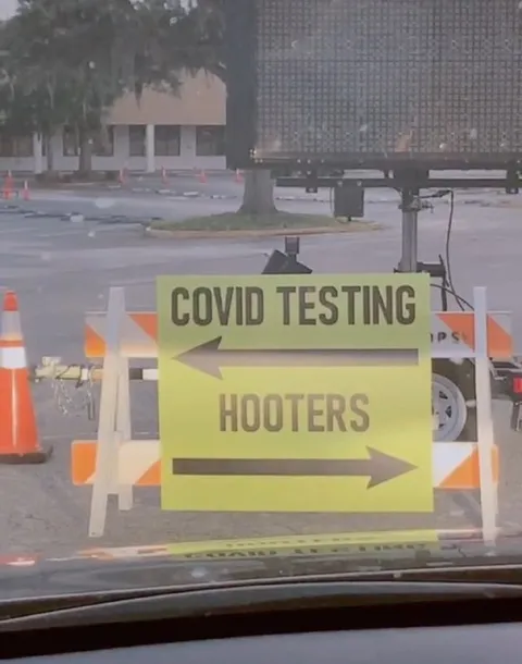 COVID Testing at Hooters