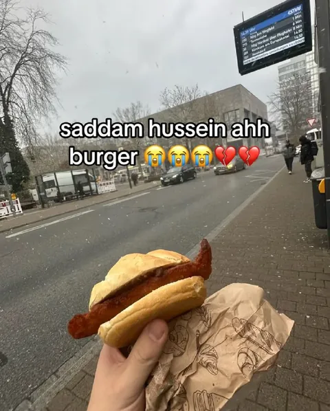 Saddam Hussein Burger