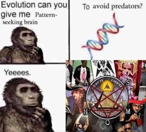 Evolution Gives Humans Pattern Recognition