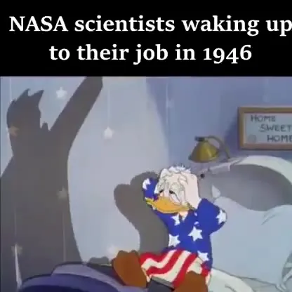 NASA Scientists Wake Up in 1946