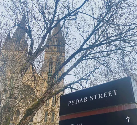 Pydar Street Sign