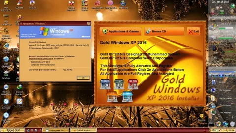 Gold Windows XP 2016 Installer