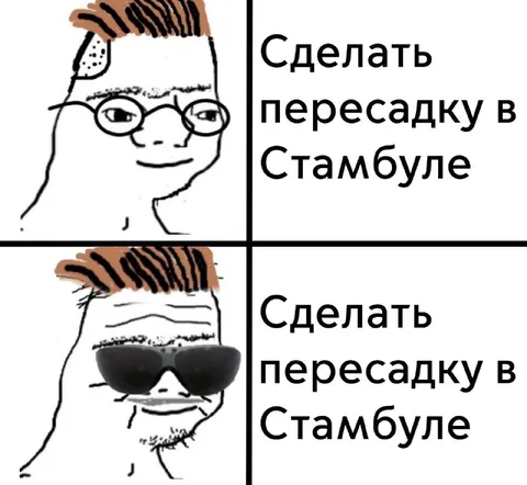 Сделать пересадку в Стамбуле